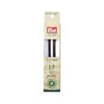 Druty 3,5 (końcówki drutów) z serii NATURAL PRYM  KNIT PRO 223303 do łączenia z żyłką