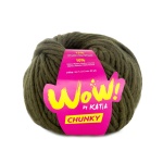 Wow Chunky 69 Khaki | Włóczka Katia | 25% Wełna