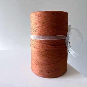 Włóczka Rafia Magicloop brązowa 