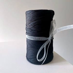 Włóczka Rafia Magicloop Czarna 