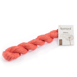 Alfama 11 Koralowy | Włóczka Rosarios4 | 100% Len