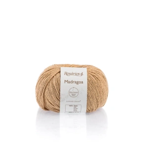 Madragoa 05 Beżowy | Włóczka Rosarios4 | 100% Jedwab