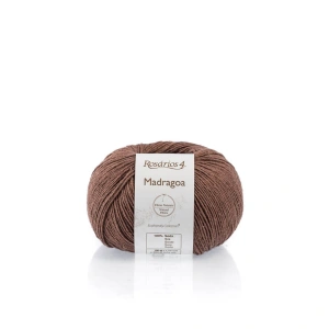 Madragoa 07 Brązowy | Włóczka Rosarios4 | 100% Jedwab