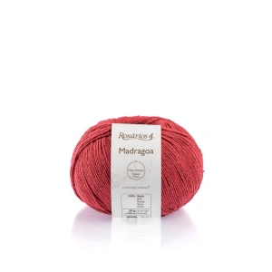 Madragoa 11 Malinowy | Włóczka Rosarios4 | 100% Jedwab