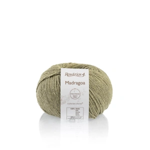 Madragoa 27 Oliwkowy | Włóczka Rosarios4 | 100% Jedwab