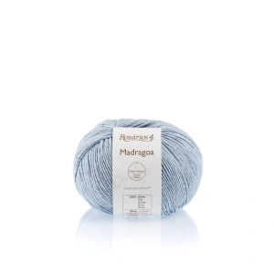 Madragoa 19 Błękitny | Włóczka Rosarios4 | 100% Jedwab