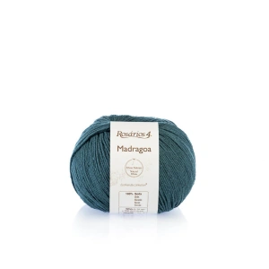 Madragoa 41 Petrol | Włóczka Rosarios4 | 100% Jedwab