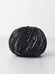 Piuma Metallic 05 Midnight | Włóczka DHG | 100 % Wełna Merino Extrafine
