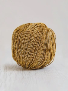 Charleston Gold | Włóczka DHG | Efekt glamour z połyskiem