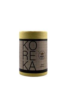 Koreka Rafia 78 Żółty | Włóczka Milano Rafia | Papierowa