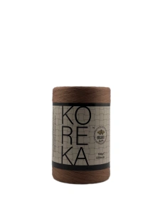 Koreka Rafia 76 Kawowy kawa z mlekiem | Włóczka Milano Rafia | Papierowa