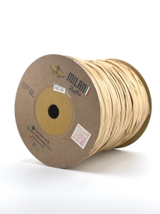 Milano Rafia 36 Ciemny Karmel | Włóczka Milano Rafia | Wiskozowa