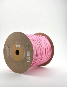 Milano Rafia 30  Różowy | Włóczka Milano Rafia | Wiskozowa