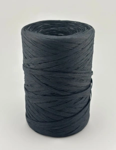 Włóczka Rafia Magicloop Czarna 