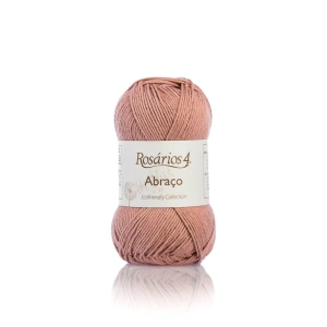 Abraço 05 Zgaszony Koralowy | Włóczka Rosarios4 | 90% bawełna, 10% kaszmir