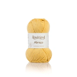 Abraço 13 Żółty | Włóczka Rosarios4 | 90% bawełna, 10% kaszmir