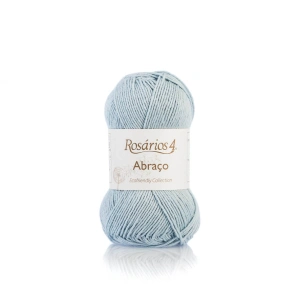 Abraço 29 Błękitny | Włóczka Rosarios4 | 90% bawełna, 10% kaszmir