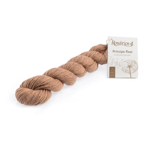 Príncipe Real 07 Kamel | Włóczka Rosarios4 | 50% len, 50% bawełna i jedwab