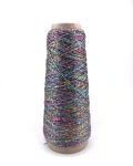 FLASH Acciaio 50 gr, nylon z cekinami, włóczka Magicloop  