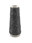 Flash Black Silver  , nylon z cekinami, włóczka Magicloop 
