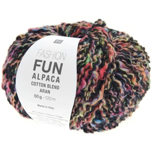 Fun Alpaca 006 Multikolor | Włóczka Rico Design | Wełna Alpaka, Bawełna