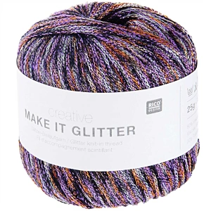 Creative Make it Glitter 003 | Włóczka Rico Design | Brokat