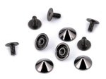 Nit pukiel nóżki wkręcany czarny 9,5 mm